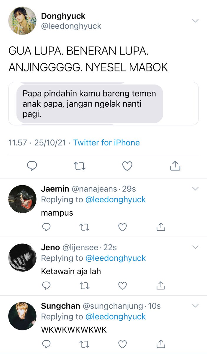 markvhyuck's tweet photo. Markhyuck au.
—Enemates. 
Enemies but roommates.

Gimana jadinya kalau lo berdua musuhan tapi disuruh tinggal satu apartment sama ortu kalian? https://t.co/47ZDrvGPBI