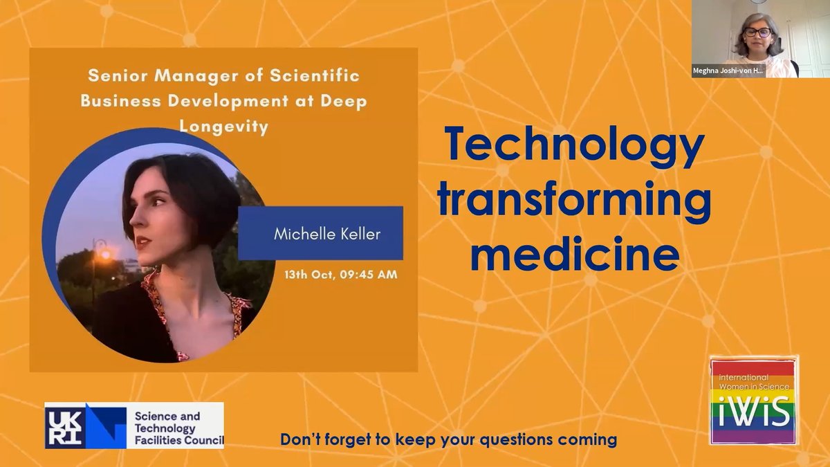 Our sr mgr of sci-BD, Michelle Keller (<a href="/quelle_heure/">Michelle Keller</a>), gave a speech on STEMulate 2021, an event organized by <a href="/weareIWIS/">weareiwis</a> and STFC UK to amplify female scientific voices
#longevity #technology #geroscience #healthylongevity #health
Watch VOD: youtu.be/xli_HpR1mVk