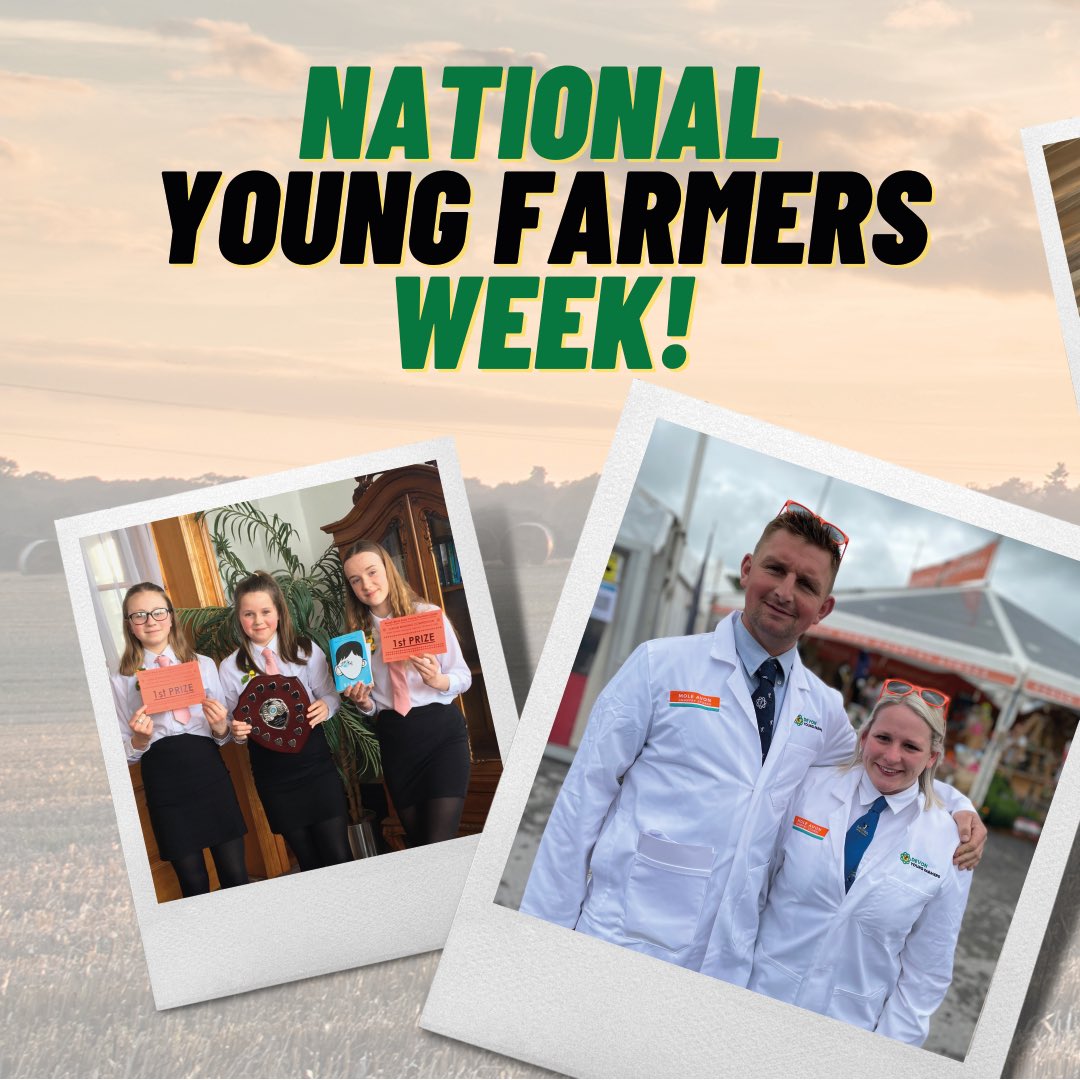 DevonYFC's tweet photo. Happy #NationalYoungFarmersWeek! π
This week is the perfect opportunity to celebrate the very best of YFC. From learning new skills, to travelling the world, socialising with friends to trying something new.
#WeGrowFutures #TrueYFC https://t.co/qZ1zaoEDkd