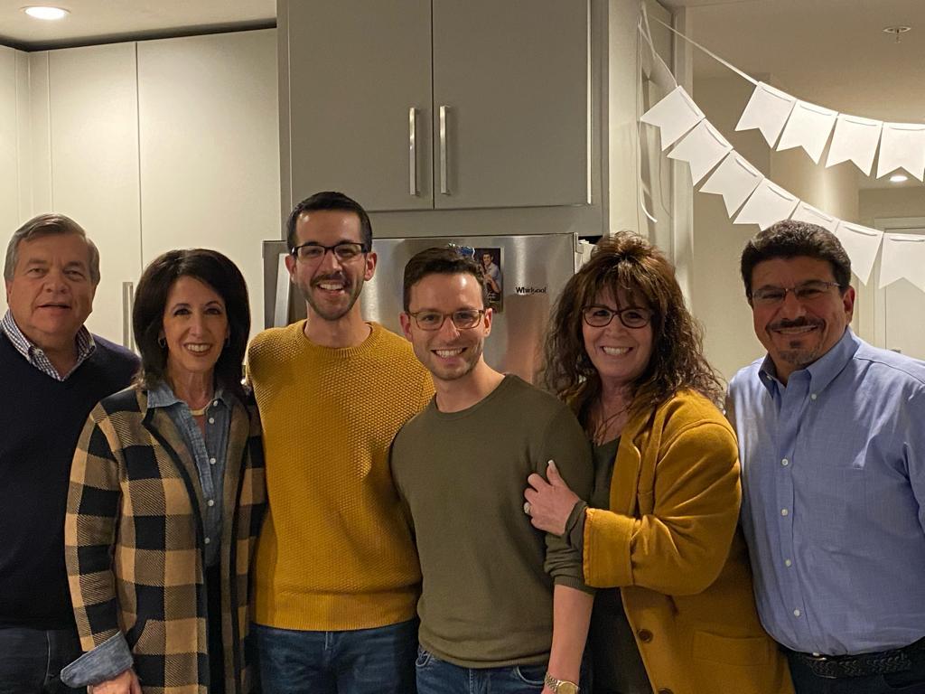 Our family had a great weekend! Our son Russell and his boyfriend Mike got engaged and both families celebrated together! Vinnie and I couldn’t be happier to have Mike join our family!