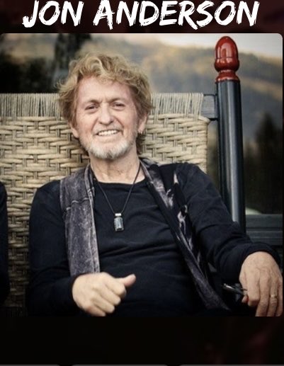 Happy birthday Jon ! Jon Anderson singer / musician best know for being in Yes is 77 today 25/10/21 