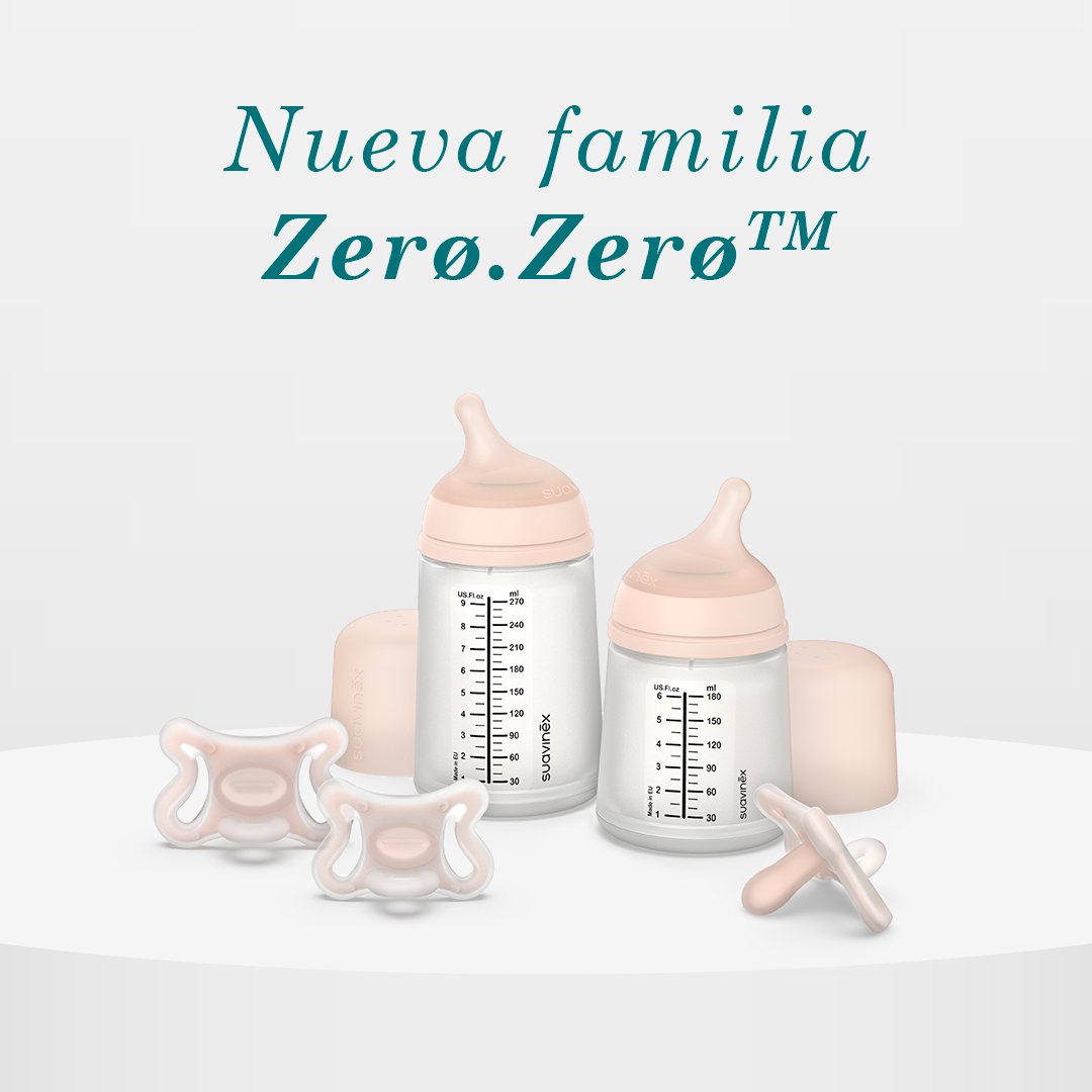 Biberon Anticolico ZERØ.ZERØ™ Suavinex 180 ml –