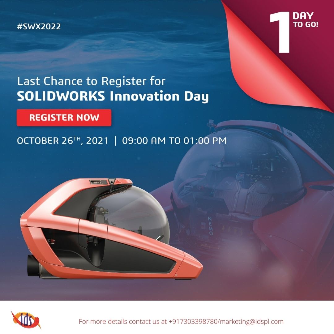 Harshbal99's tweet photo. One day to go. Excited!  #SWX2022  SOLIDWORKS Innovation Day 2021! Register Now https://t.co/Sqy425yHD6
#SWX2022 #SOLIDWORKS #VirtualEvent #SOLIDWORKS2022 #3DEXPERIENCEWorks #CloudCompanion #3DSIndia #InnovationDay https://t.co/aGxJjigALq