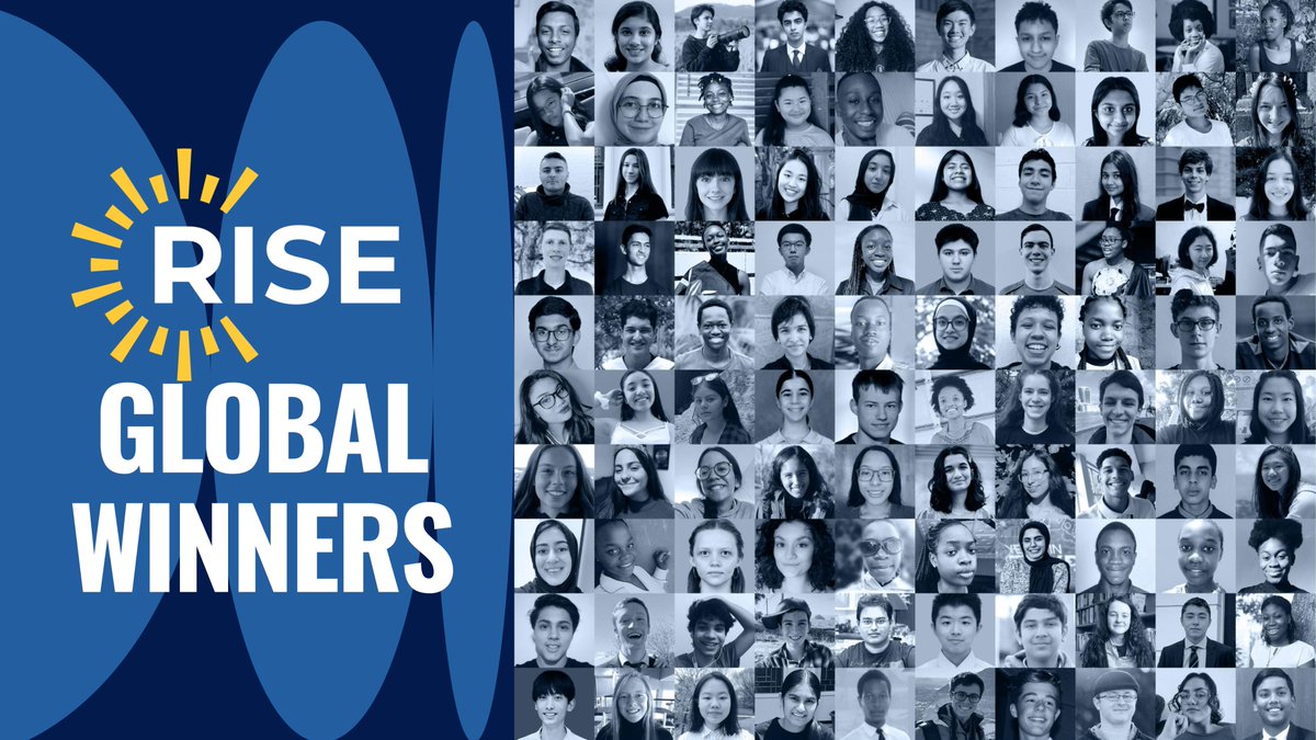 risefortheworld's tweet image. We're honored to announce the inaugural cohort of 100 Rise Global Winners!
These brilliant young people, hailing from 42 countries, will gain access to benefits that last a lifetime as they work to serve others.
Meet the Global Winners. #ThatsBrilliant
risefortheworld.org