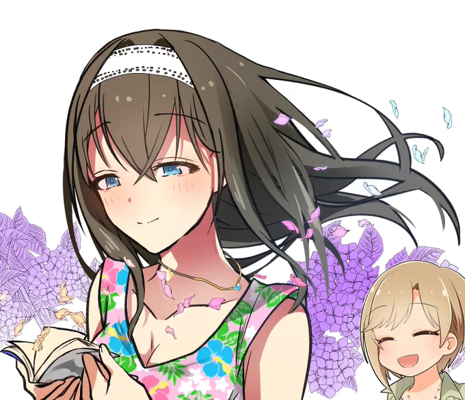 明後日のお誕生日、文香さんにとっていつものお誕生日より特別な日になるといいなっ!
 #鷺沢文香に最高の1ページを 