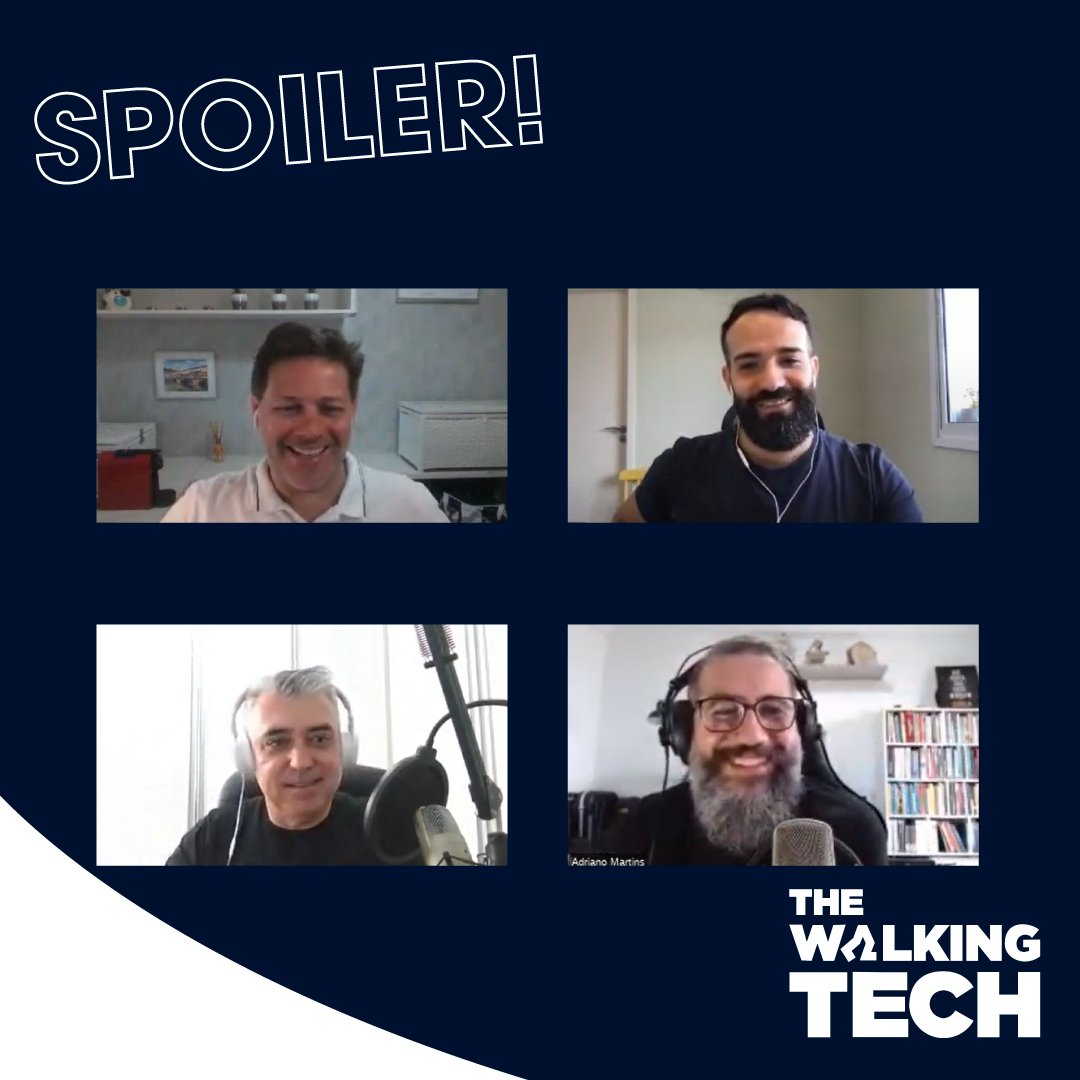 podcast_twt's tweet image. Melhor do que um entrevistado, só dois! E nessa semana, o bate-papo é com Erick Vils e Cadu Cerizze, investidores e fundadores da Mokaly, que contam o que ninguém conta sobre empreender.

O #podcast #44 do #thewalkingtech vai ao ar na próxima sexta (29)!