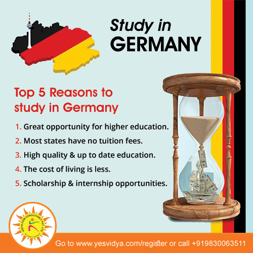 VidyaCom1's tweet photo. Here are top 5 reasons to study in Germany. For more details visit: https://t.co/Xm5kMtYiUr https://t.co/VJQZ8nQXf4