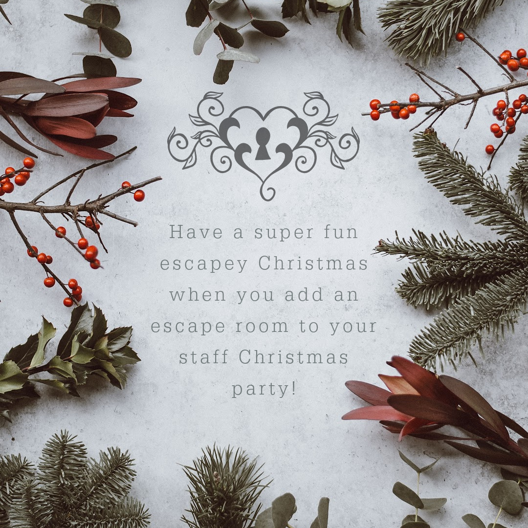 Don't be predictable with your staff Christmas party this year. Add in one (or more) of our escape rooms for something different and fun. #christmasparty #staffdo #escaperoom #brighton