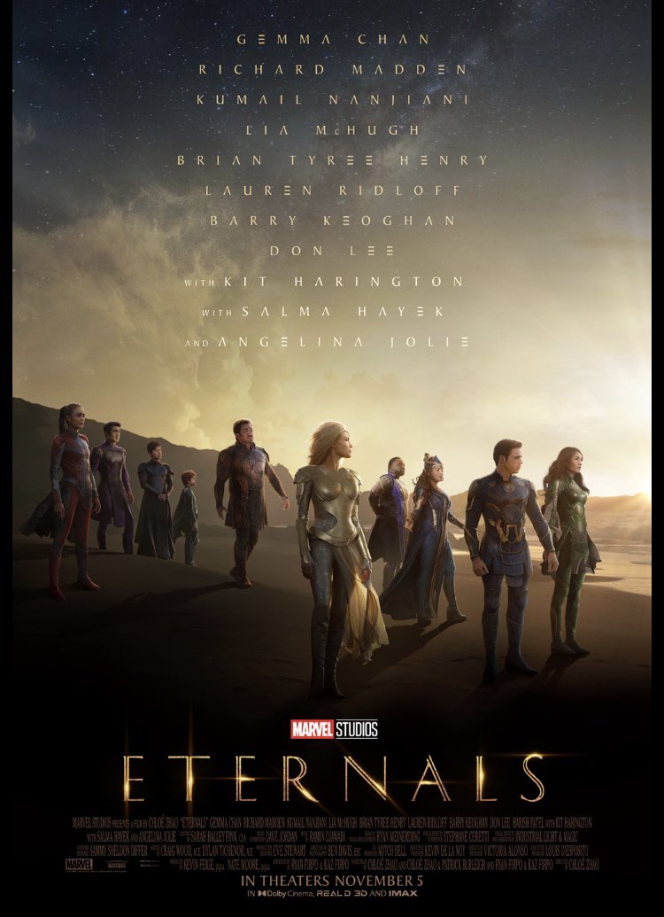 ネタバレあり エターナルズ 解説 考察 神話を人間賛歌へと兌換するmcuの新たな1歩 ナガの映画の果てまで