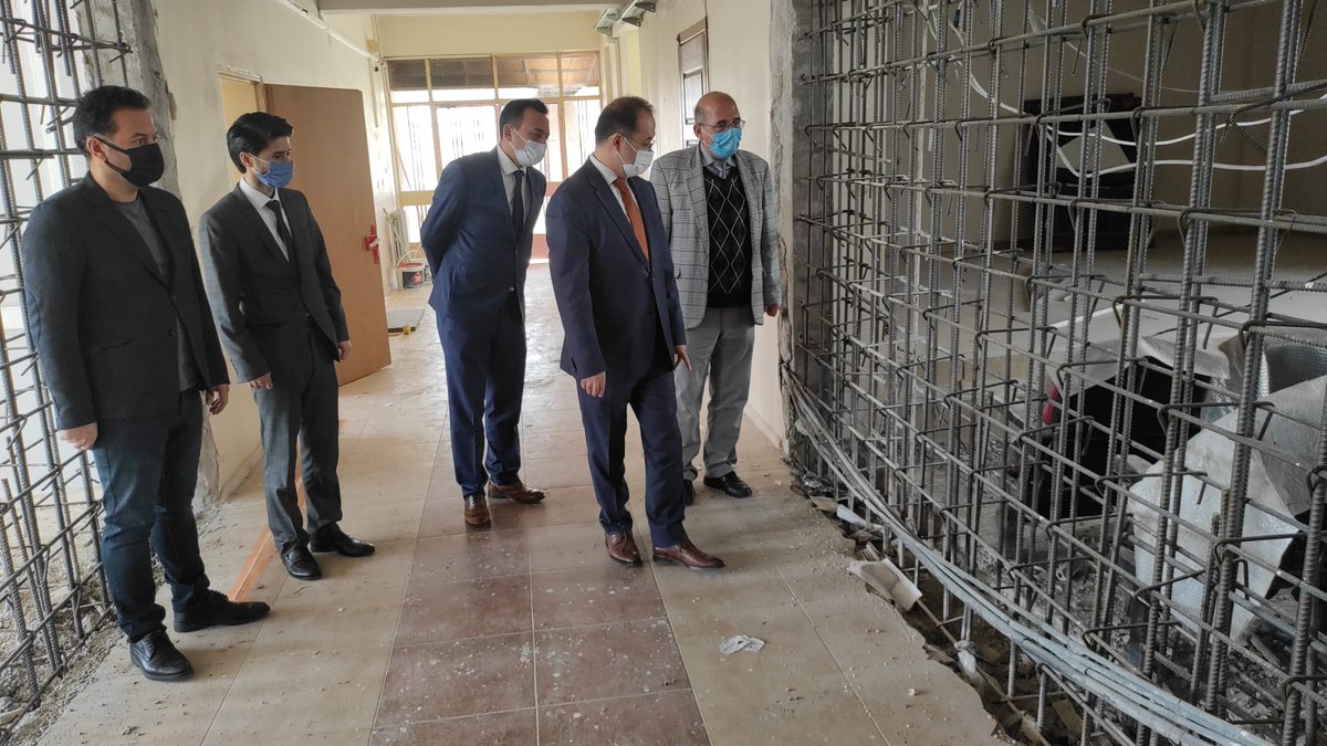 Bnd_Kaymakamlik's tweet photo. Kaymakamımız Sayın @engin_aksakal, Bandırma Anadolu Lisesi’ni ziyaret ederek yapımı devam eden inşaat çalışmalarında incelemelerde bulundu. https://t.co/NJzIGQj2rO