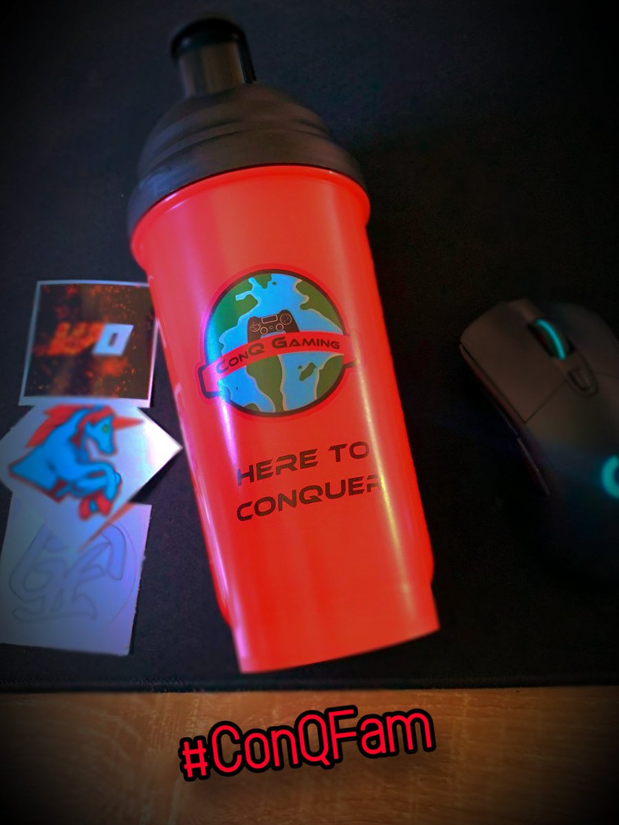 Loving the new work shaker 💪 

@ConQGamingShop  Thanks Dude its 🔥

#ConQFam 

#gaminglife #cheflife #keepgrinding