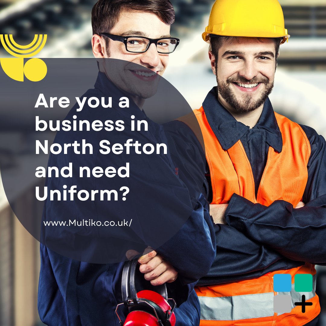 Multiko1's tweet photo. Need uniform for your business?

KC Workwear are on Multikos business to business directory.

#uniform #liverpoolbusiness #liverpoolbusinesses #liverpoolbusinesssupport #liverpoolbusinessowner #liverpoolbusinessnews https://t.co/sWiCqP88If