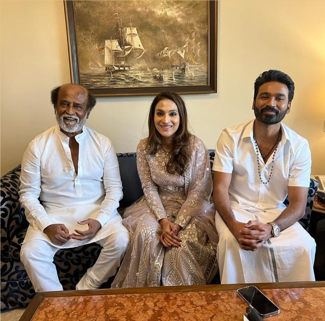 bluereeltv's tweet photo. Pic of the Day 👏👏 #Dhanush #DhanushKRaja #Rajinikanth #NationalFilmAwards2019 #NationalFilmAwards #SuperstarRajinikanth #BlueReel https://t.co/Yy6BhELT20
