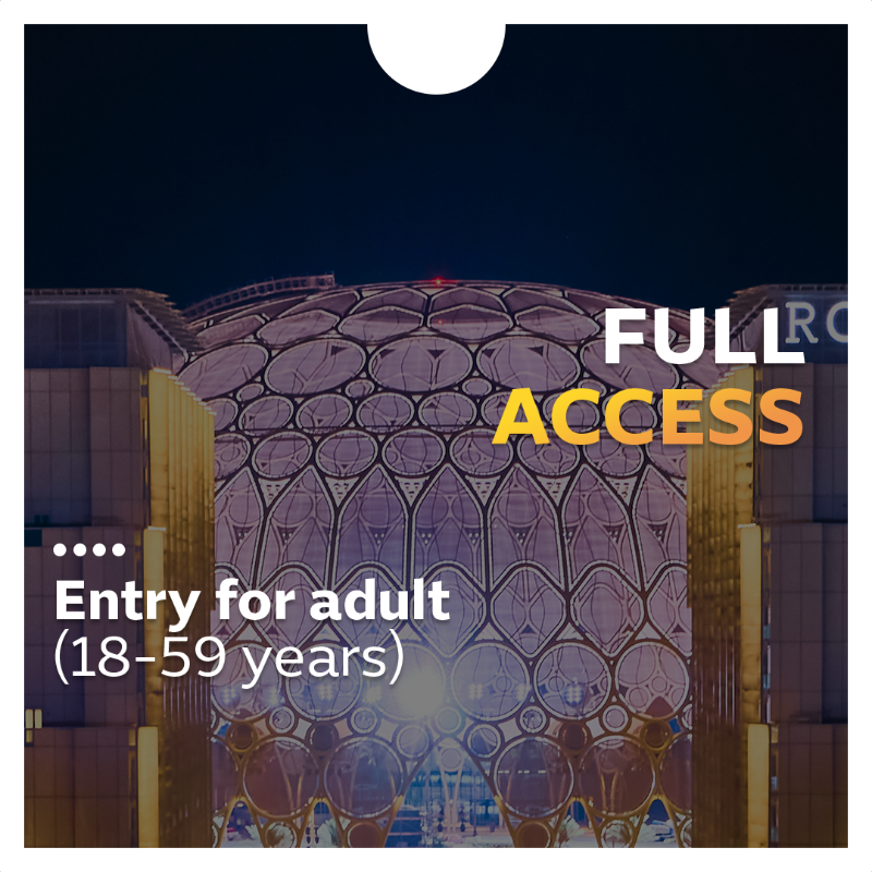 expocitydubai's tweet photo. Get your Season Pass to Expo 2020 Dubai and enjoy a once-in-a-lifetime experience.