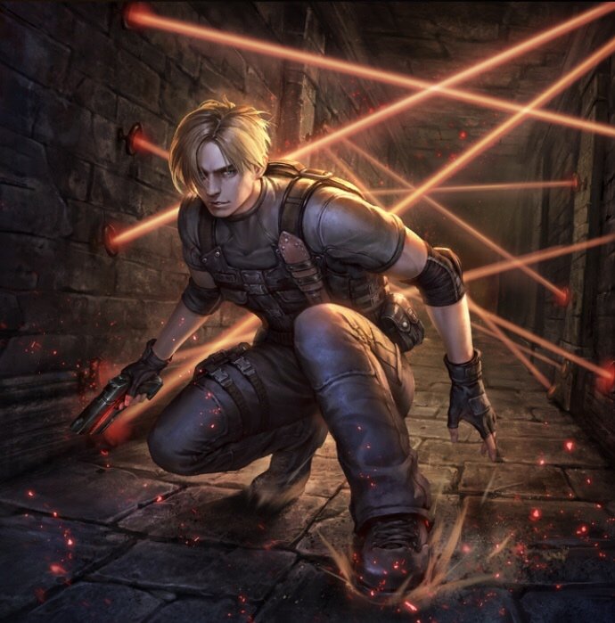 dailyremen's tweet photo. leon s. kennedy in Teppen https://t.co/ZigcFgOtCf