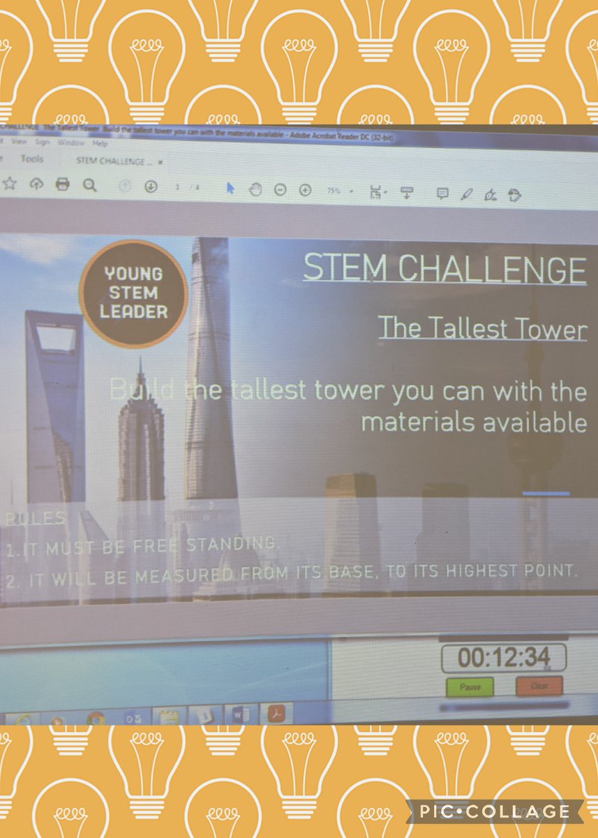BiologyBraes's tweet photo. Our Fantastic Junior Young STEM Leaders did a fab job running their first lunchtime STEM challenge for #YoungSTEMLeaderWeek. So impressed with the S1-3 Builds! The winning builds were 61 &amp; 63cm high! 👏👏👏 Hope to see you all again tomorrow! #rrsa @BraesHigh @YoungSTEMLeader https://t.co/gNEUGfpcuD