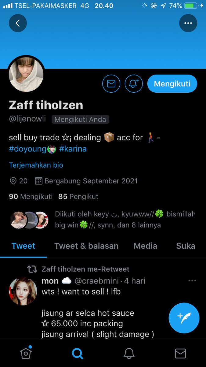 ciskiess's tweet photo. ya halo ak mo spill scammer jenriv hc kihriv dkk nya jd ini org di rnb aja ditandain soalnya tmn aku kmrn beli jenriv sama nana wgu di dia tp ternyata scammer paketnya ga dikirim kirim mana pake acara boong lg🤭 https://t.co/0GPx92Ej55