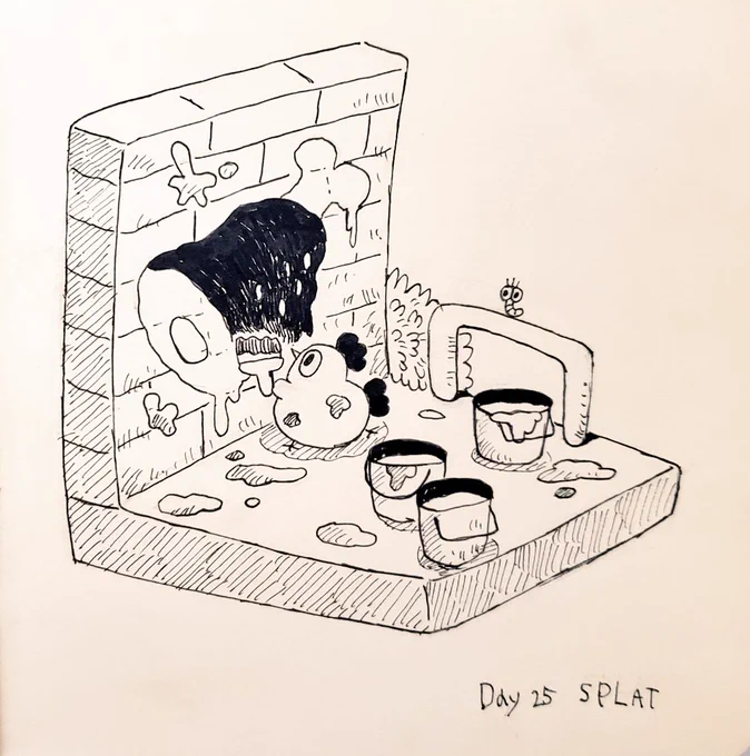Day25
#inktober2021 
#inktober 