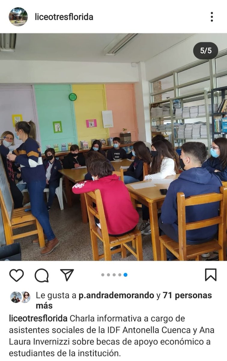 maloreferse's tweet photo. Charlas informativas de Becas Estudiantiles 2022 a cargo del Equipo Técnico de Desarrollo Social. Continuamos brindando información de este programa tan importante para la continuidad educativa de muchos/as jóvenes de nuestro departamento https://t.co/HkznkNYAaW