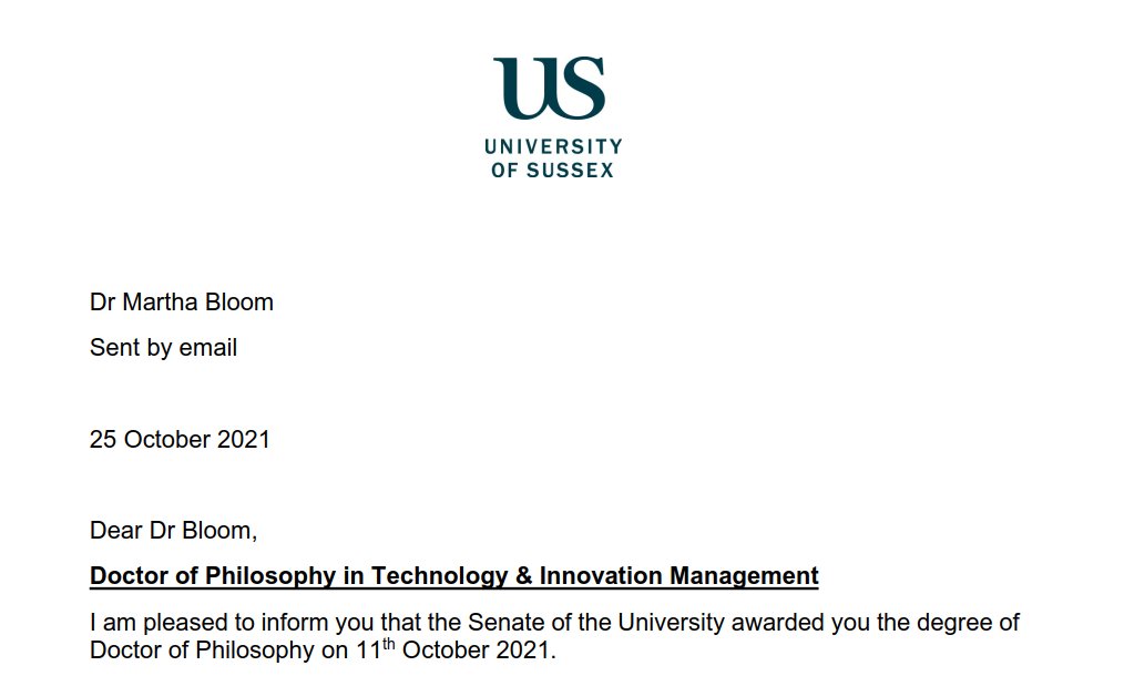 Dr Martha Bloom tweet media