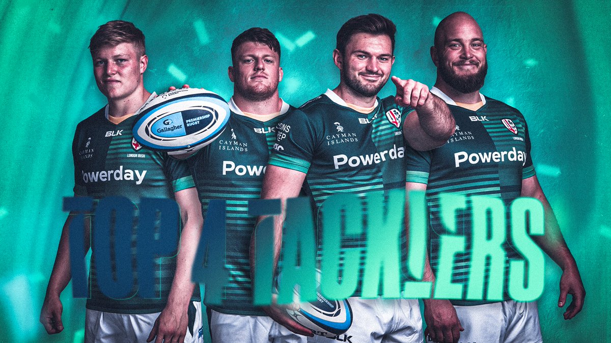 londonirish's tweet photo. 📈 Ladies &amp; Gentlemen, Boys &amp; Girls …

🔢 Introducing @premrugby's top-4️⃣ tacklers from Round 6️⃣.

🔥 Tom Pearson 2️⃣4️⃣
💥 Matt Rogerson 2️⃣3️⃣
⚡️ Will Goodrick-Clarke 2️⃣1️⃣
☄️ Oli Hoskins 2️⃣0️⃣

☘️ Well in, boys! 

#EXEvLIR https://t.co/4U1Nzbq8Gc