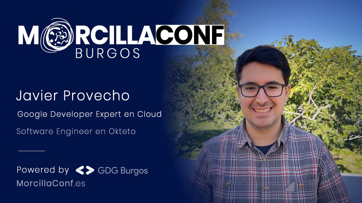 PONENTES #MorcillaConf ¡Comienzo de semana y toca #PonenteTOP! Javier Provecho #GDE en Cloud y Software Engineer en <a href="/oktetohq/">Okteto</a> 

Que nos contará como mejorar nuestra seguridad en Kubernetes eliminando las credenciales en entornos multicloud

➡️+Info en morcillaconf.es