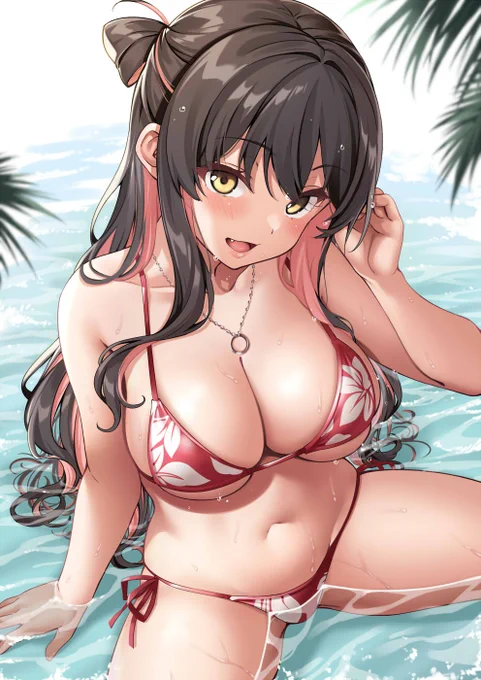 #今年も残りわずかなので今年一番伸びた絵を貼る見た絵描きさんも強制でやる

長波サマ☺️ 