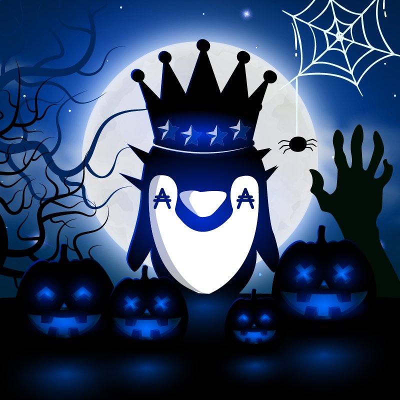 CardanoPenguin's tweet photo. This is a 1 of 1 NFT with rarity 0.047%
Trick or treat ?

Win a Cardano Penguin Halloween Raffle Ticket Now!

Here’s how- 

Follow @CardanoPenguin
Like and RT
Tag 3 friends
Join Discord https://t.co/A7kJRJRnCb…

#cnft #CNFTGiveaway #cnftpromotion #nft https://t.co/5BrM6vj4Cm