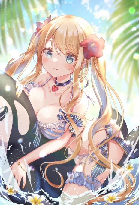 #今年も残りわずかなので今年一番伸びた絵を貼る見た絵描きさんも強制でやる 
アリス🌊 