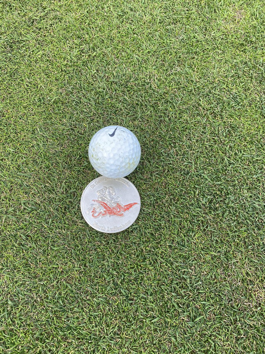 •Comissioned Coins• 

A lovely customer used his coin as a marker for golf. What a brilliant idea! 

#militarymasterpiecesltd #comissionedcoin #golf #armygolf #britisharmy #britishnavy #royalmarines #britishforces