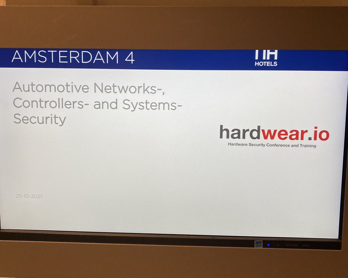 antriksh_s's tweet photo. Our #automotive #security #training has a lot of cool stuff to break and secure this #hardwear_io by @we155_n @epozzobon … on day3 we have a surprise aswell ! https://t.co/7L8SnRlUEz