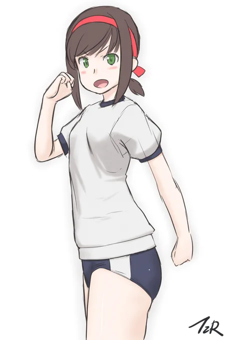 #見た人もなにか無言でブルマ女子をあげる
やはり吹雪 