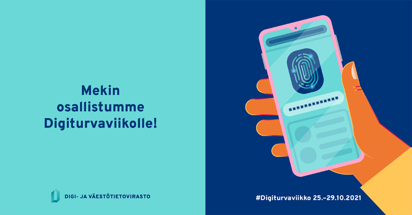 KPMGFinland's tweet photo. Olemme mukana Digiturvaviikolla! Teemaviikko on osa EU-alueen kyberturvallisuuskuukautta ja viikon tarkoituksena on rakentaa yhdessä turvallista digitaalista yhteiskuntaa. Tutustu @DVVfi Digiturvaviikon ohjelmaan: https://t.co/EsAyJxdea7 
#Digiturvaviikko https://t.co/LWc8mYR5gC