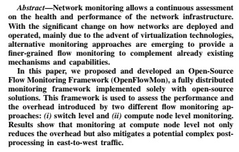Dive5g's tweet photo. Good Morning !! The following paper has been accepted in MOBISLICE'21⚡️

Title: OpenFlowMon: A Fully Distributed Monitoring Framework for Virtualized Environments🖋️

Authors: Antonio Cobos, Carlos Guimarães, Antonio de la Oliva and Aitor Zabala😎

#uc3m #mobislice #5gproject https://t.co/buEYFwxF2u