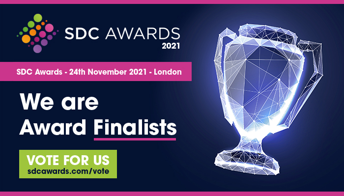 We are proud to announce that we've been shortlisted for 'Digital Transformation Project of the Year' at the SDC Awards 2021! Delighted to see that our recent project with <a href="/LDNairamb/">London's Air Ambulance Charity</a> is being recognised in the industry. Cast your vote for us: sdcawards.com/vote