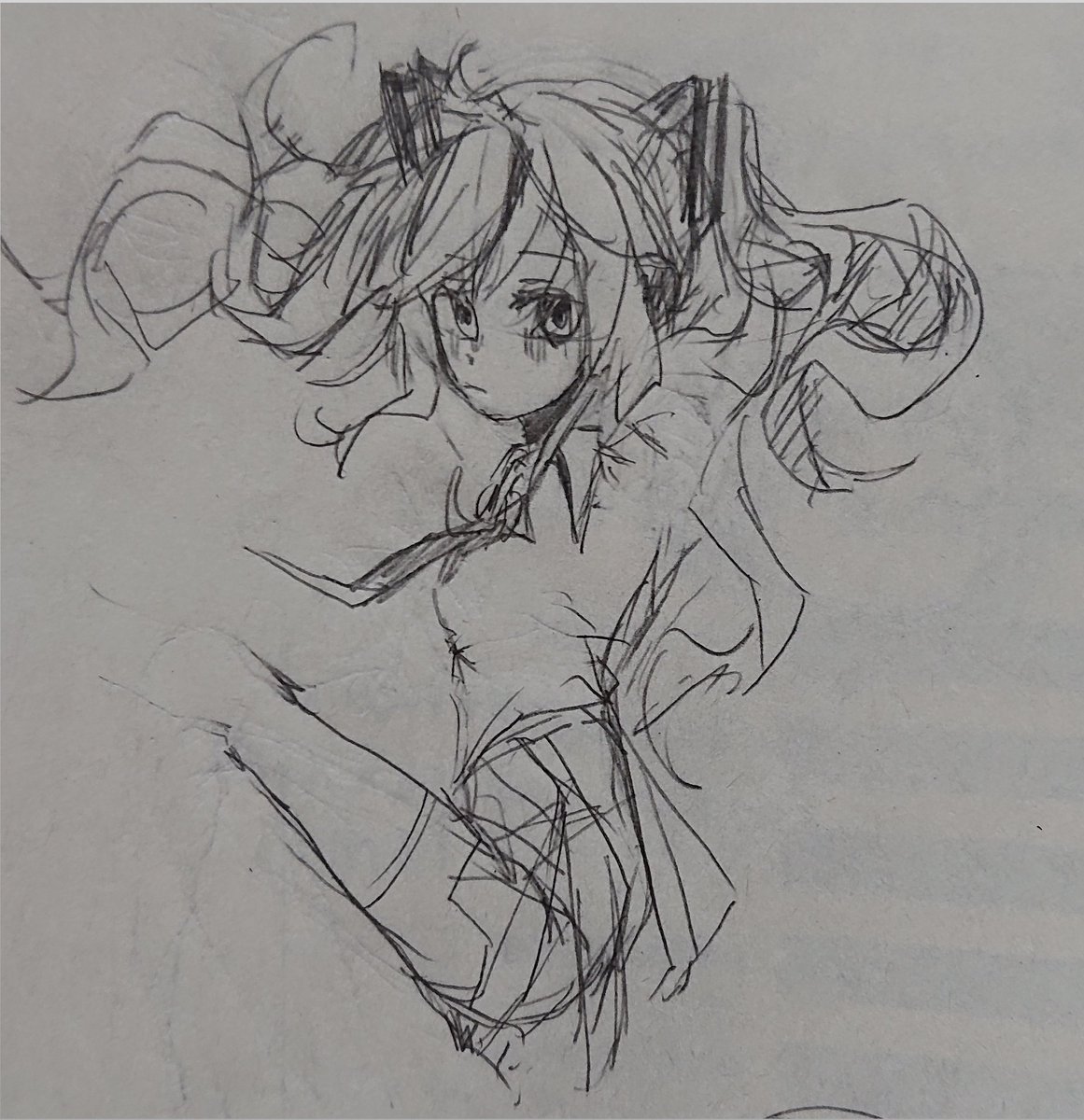 模試のらくがき(一部) 