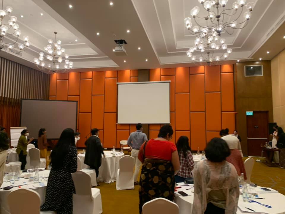 @z_rasooli, the Co-National Director of Afghanistan Unites speaking at the IProbono conference in Sri Lanka on the importance protecting the rights of children and her incredible story of courage.

She received a standing ovation for her inspiring story.