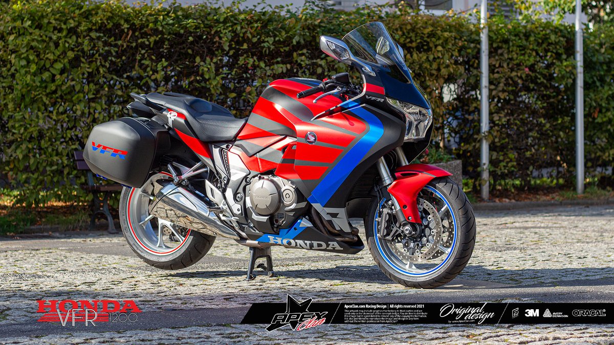 ApexClanDesign's tweet photo. Everyone should know that's a HONDA VFR 1200 ! https://t.co/zuUnpMc2xJ