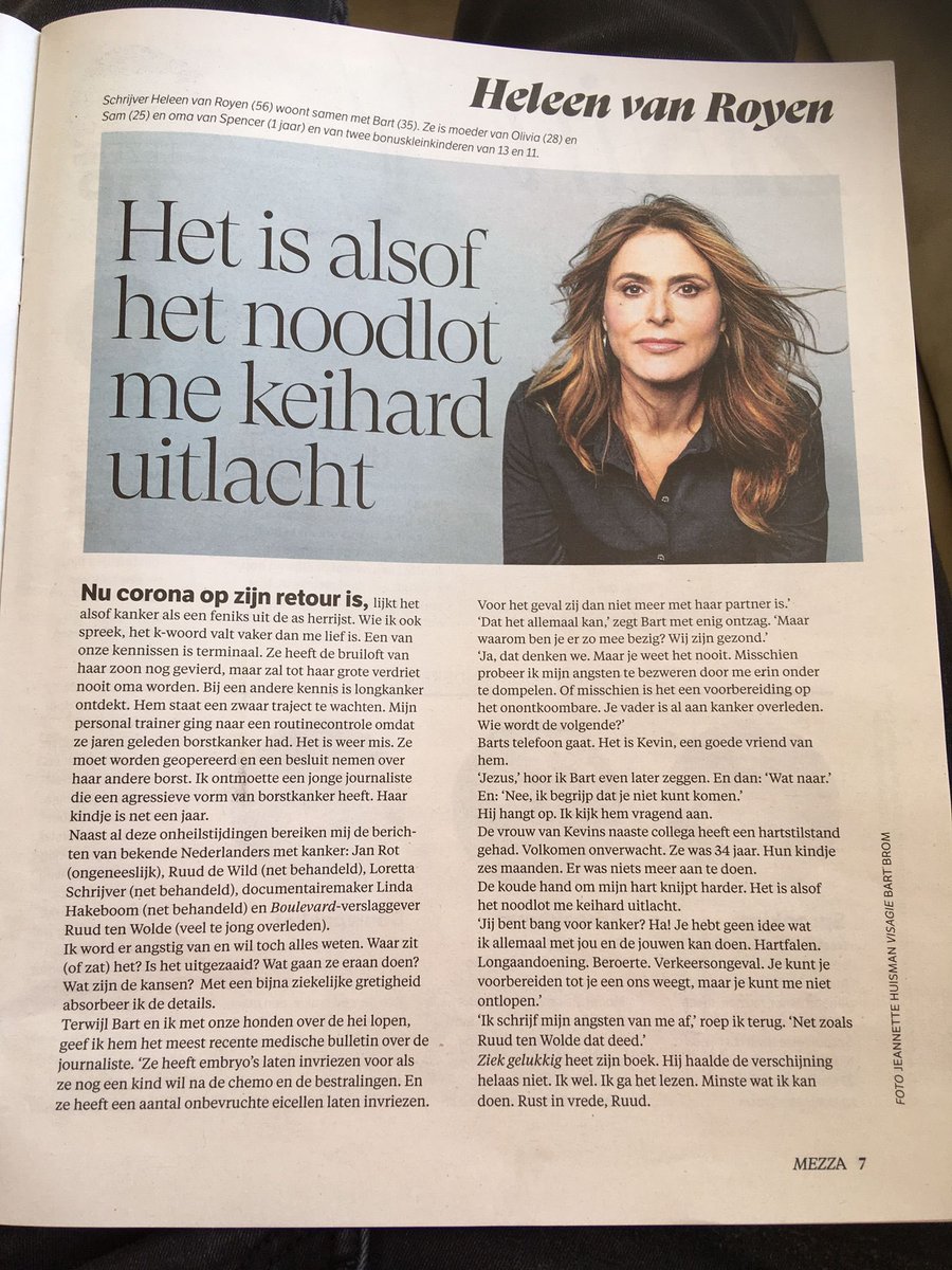 Column van <a href="/HeleenvanRoyen/">Heleen van Royen</a> over onze Ruud 😘