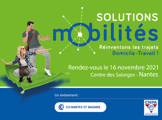 CCINantes's tweet image. [#Mobilités] Le sujet des trajets domicile/travail est au ❤️ des enjeux pour les entreprises et collaborateurs 🚗🚍. 

📅Le 16/11 ne ratez pas le forum Solutions Mobilités   
✅ Télétravail
✅ Covoiturage
✅ Repenser les lieux de travail

Programme 👉bit.ly/3jxOfR9