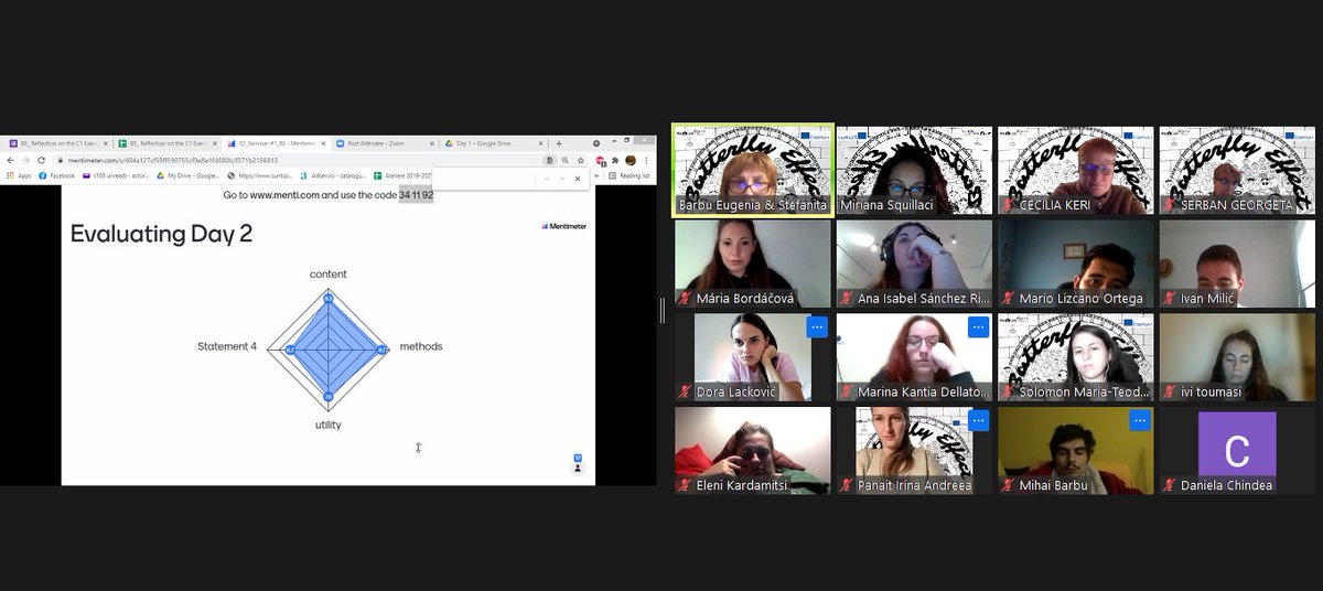Desde el pasado sábado 23 hasta el 28 de octubre, trabajadores juveniles de la Asociación Mille Cunti están participando en el primer seminario online enmarcado en el proyecto europeo Erasmus Plus Butterly Effect (facebook.com/Butterfly-Effe…) sobre educación digital y artes.
