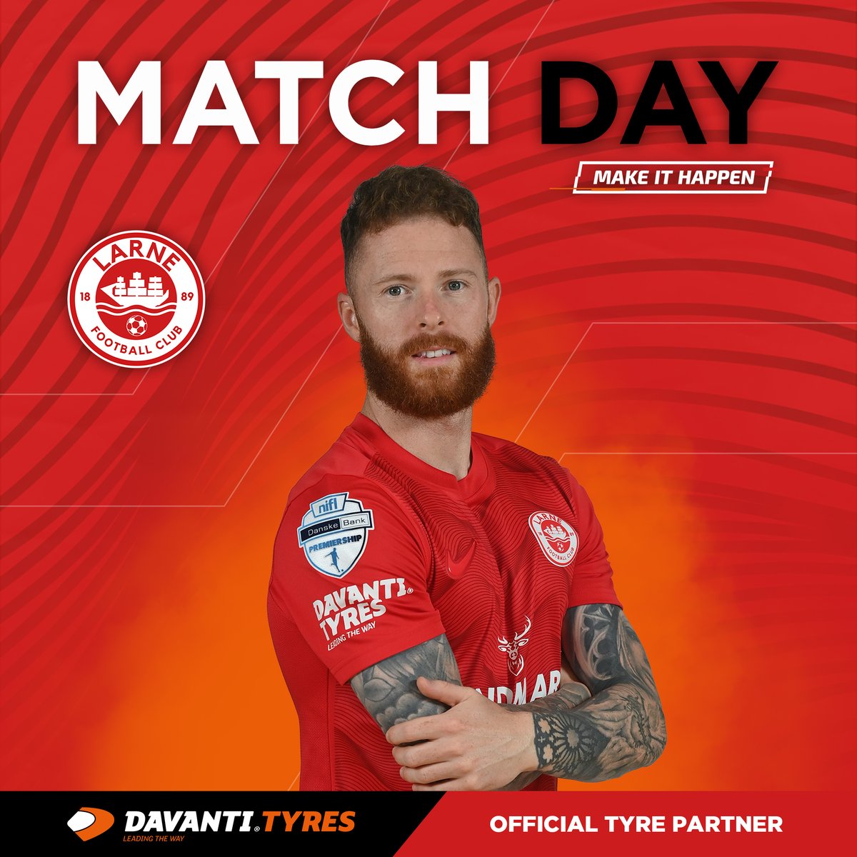 Davanti_Tyres's tweet photo. It's back to league action tonight for @larnefc with a late home game against the inform Linfield which promises to be a thriller! ⚡

Can the #InverReds 🔴 #MakeItHappen and come home with maximum points? We think so! 💪 https://t.co/HQ5clJYmVn