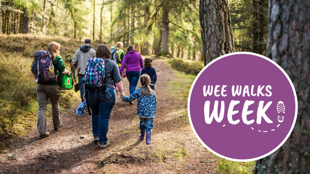 #WeeWalksWeek is here! From today to the 31 October, we'll be celebrating short, local walks in the #Cairngorms. Keen to get involved? Explore our new, mobile friendly Community Paths &amp; Trails Guide! Discover our routes and feedback on the resource at ow.ly/BRqr50GvWG3