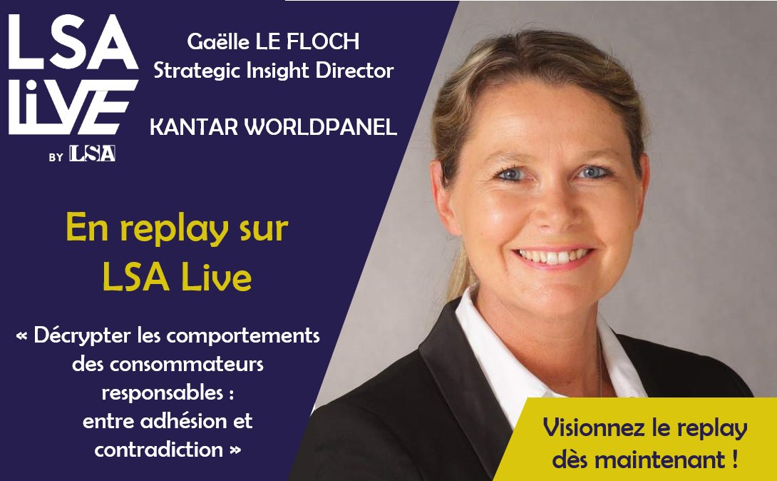 GaelleLefloch's tweet photo. Pour (re)voir mon intervention au #LSALive sur le thème "Décryptez les comportements des consommateurs responsables : entre adhésion et contradiction" ; rendez-vous ici ➡️ https://t.co/gQGTA6gwRu https://t.co/lD8XXsAn91