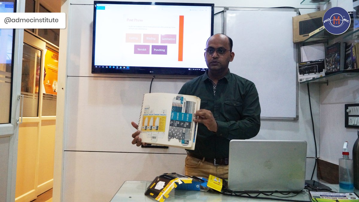 admecinstitute's tweet photo. A glance to our recent Pres-press workshops which was attended by both online and classroom students under the guidance of Mr. Deepak Bhadauria.

#prepress #postpress #printindustry #printing #printingpress #designindustry #graphicdesigning #specialworkshop #designworkshop https://t.co/qofiGEC6sh