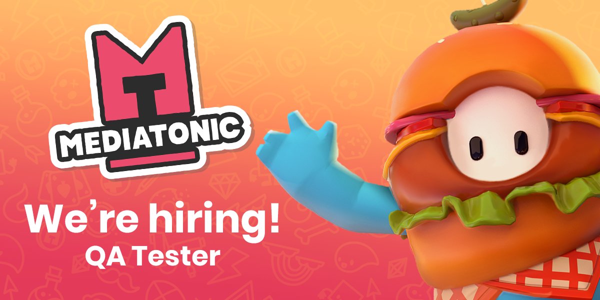 MollySBRecruits's tweet photo. We have open roles across our QA department🐛🐞If you fancy playing a huge part in the success of @FallGuysGame and joining an ambitious, autonomous, talented team then we have roles at mid, senior and lead level #metaverse #fallguys #qa #qualityassurance
@Mediatonic @EpicGames https://t.co/lv16zlQqTL