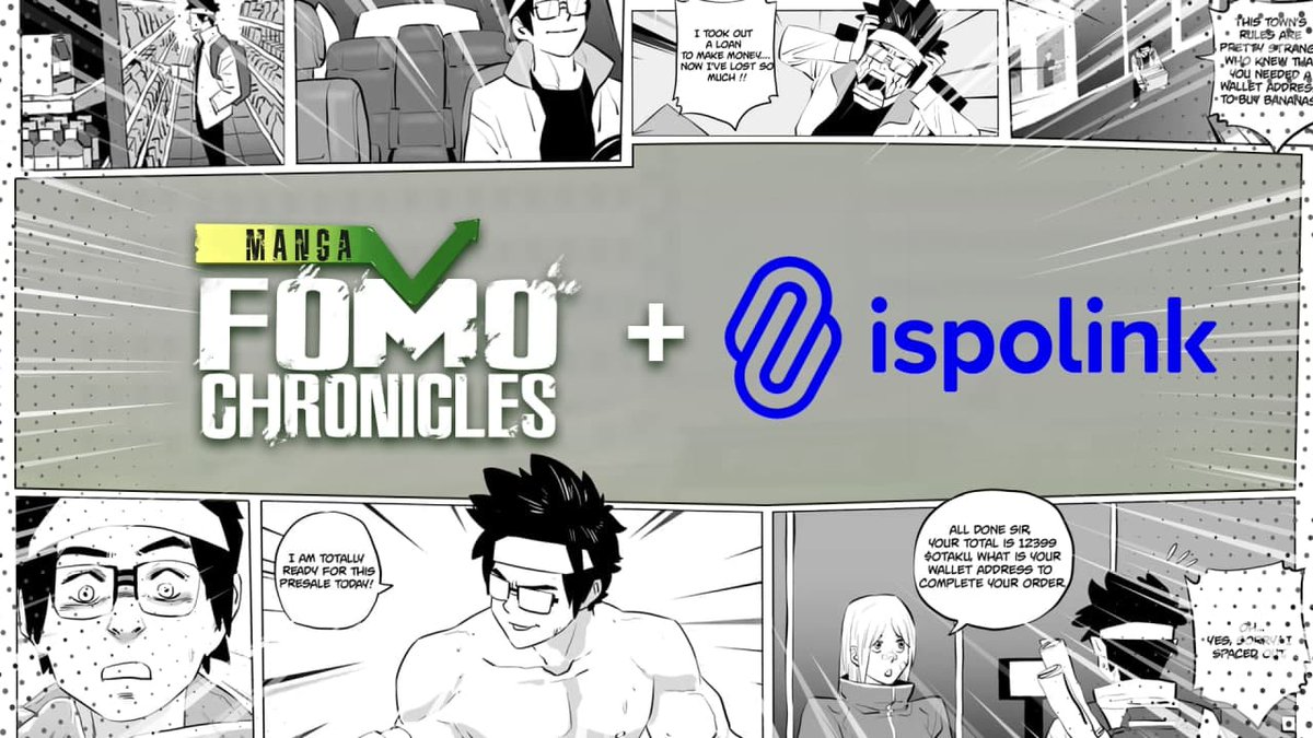 ispolink's tweet photo. 🔔We're excited to announce a Partnership with @FomoChronicles 🚀

🤩5 #Ispolink NFT Manga to be given away

Details:👇
⏰End: 1 November 21
🎁Exclusive Utilities 

Hurry up and participate here
↪️https://t.co/Fffmce0TEN

$ISP #NFT #Manga #Giveaways https://t.co/3HF6859ZQD