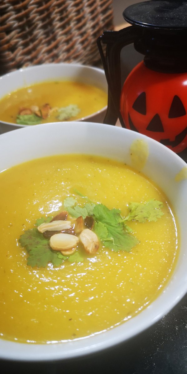 Ti's the season for frightenly good soup

#pumpkinsoup. #soup #HalloweenDerry #halloween #autumnvibes🍁 #jackolantern #healthyfood #nutrients #freshfood #Derry #soupforthesoul