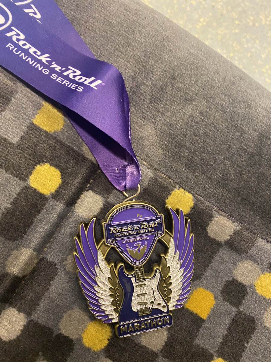 DannyJones9488's tweet image. Liverpool RocknRoll marathon yesterday 💜 #RnRLiverpool