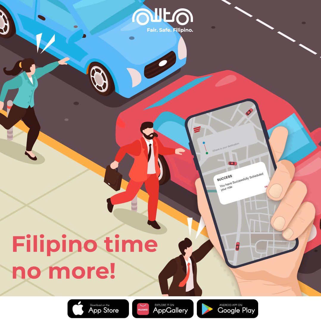 OWTO_PHL's tweet photo. Filipino time no more! With OWTO's new Advance Booking feature, siguradong on time ka! ❤️

#OWTO
#OwtoPhilippines https://t.co/Qs4uHDQVMR